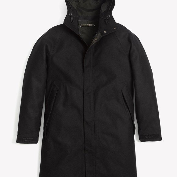 NWOT Rag & Bone X Agata Osti Reversible Wool Parka - Picture 6 of 11